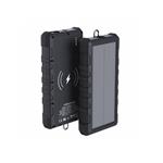 Solárna vonkajšia powerbanka Viking W24W 24000 mAh, bezdrôtové nabíjanie