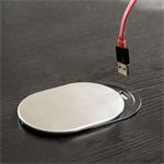 Solight 1x vestavná zásuvka + 1x USB s posuvným víčkem, délka 1,9m, USB 2400mA