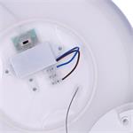 Solight Acate LED osvetlenie s ochranou proti vlhkosti, IP54, 24W, 2160lm, 3CCT, 30cm, strieborná
