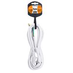 Solight flexo kábel, 3x 1,5 mm2, biely, 5 m