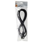 Solight flexo kabel, 3x 1mm2, gumová, černá, 2,5m