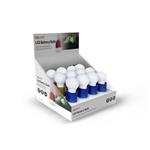 Solight LED baterka - žiarovka, 1W, 50lm, 3 x AAA, krabička
