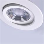 Solight LED bodové svetlo, 5W, 400lm, 4000K, okrúhle, biele