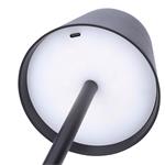 Solight LED dobíjacia lampa Lucca, 120lm, zmena CCT, stmievanie, čierna