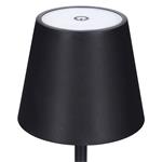 Solight LED dobíjacia lampa Lucca, 120lm, zmena CCT, stmievanie, čierna