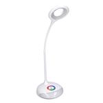 Solight LED dobíjacia stolová lampa, 5 W, RGB podsvietenie, stmievateľná, napájanie cez USB