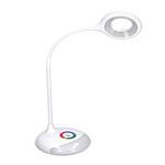 Solight LED dobíjacia stolová lampa, 5 W, RGB podsvietenie, stmievateľná, napájanie cez USB