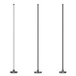 Solight LED inteligentná stojacia lampa Rainbow, wifi, RGB, CCT, 140 cm