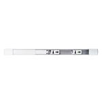 Solight LED lineárne stropné svietidlo, 10W, 4100K, 3-stupňové stmievanie, vypínač, hliník, 58cm