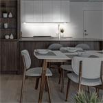 Solight LED lineární svítidlo podlinkové, 15W, 4100K, 3-stupňové stmívaní, vypínač, hliník, 90cm