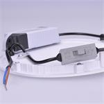 Solight LED mini panel CCT, podhľad, 18W, 1530lm, 3000K, 4000K, 6000K, štvorcový