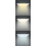 Solight LED mini panel CCT, podhledový, 6W, 450lm, 3000K, 4000K, 6000K, čtvercový