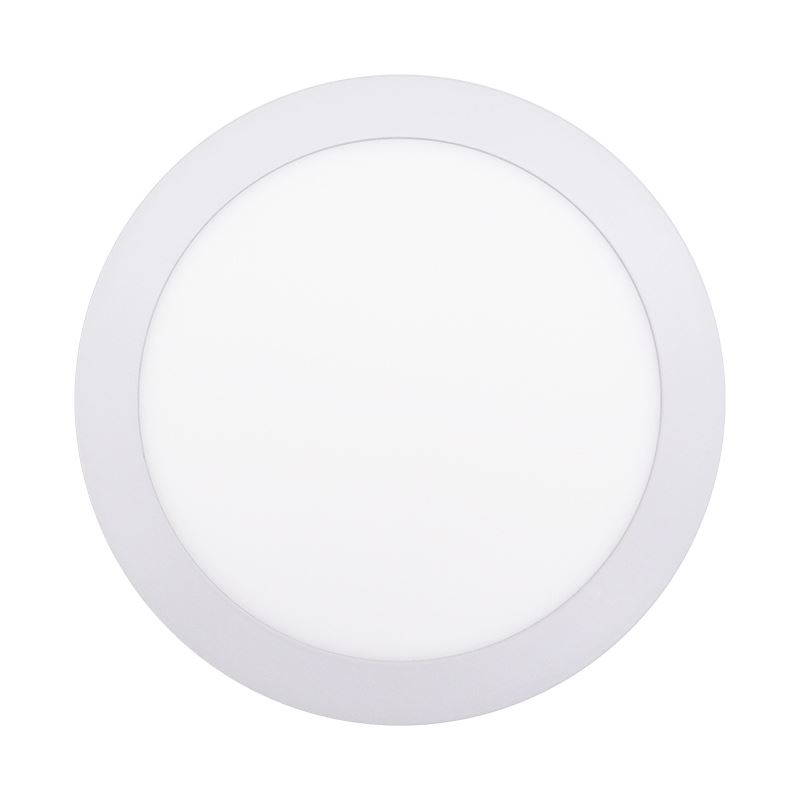 Solight LED mini panel CCT, přisazený, 18W, 1530lm, 3000K, 4000K, 6000K, kulatý