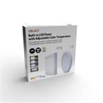 Solight LED mini panel CCT, zapustený, 12W, 900lm, 3000K, 4000K, 6000K, štvorcový