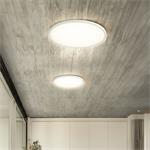Solight LED osvetlenie s diaľkovým ovládaním Estela White UGR, 40W, 4300lm, 50cm, URG<19, závesné a zapustené