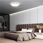 Solight LED osvetlenie s diaľkovým ovládaním Floco, 30W + 6W RGB, 2100lm, 40cm, zmena chromatickosti, stmievateľné