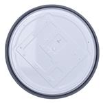 Solight LED osvetlenie s diaľkovým ovládaním Sivé, 60W, 4200lm, 49cm, stmievateľné