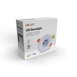 Solight LED podhledové světlo bodové, 5W, 400lm, 3000K, kulaté,  bílé