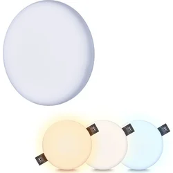 Solight LED podhledové svítidlo CCT, IP44, 8W, 720lm, 3000K, 4000K, 6000K, kulatý