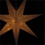 Solight LED poinsettia, závesná, 60cm, 20x LED, časovač, 2x AA