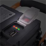 Solight LED reflektor 20W, prenosný, nabíjateľný, 1600lm, oranžovo-čierny