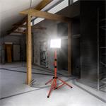 Solight LED reflektor s vysokým stojanom, 100W, 9000lm, 4000K, kábel so zástrčkou, IP65