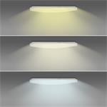 Solight LED SMART WIFI stropné svietidlo, 28W, 1960lm, 3000-6000K, štvorcový, 38cm