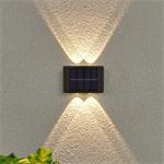 Solight LED solární nástěnné světlo, teplá a studená bílá, 15x10cm