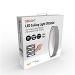 Solight LED stropné svietidlo kruhové Treviso, 48W, 2880lm, stmievateľné, diaľkové ovládanie, sivé