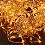 Solight LED vánoční závěs, rampouchy, 360 LED, 9m x 0,7m, přívod 6m, venkovní, teplé bílé světlo