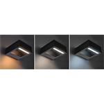 Solight LED venkovní nástěnné osvětlení Ragusa, 7W, 450lm, 3 CCT