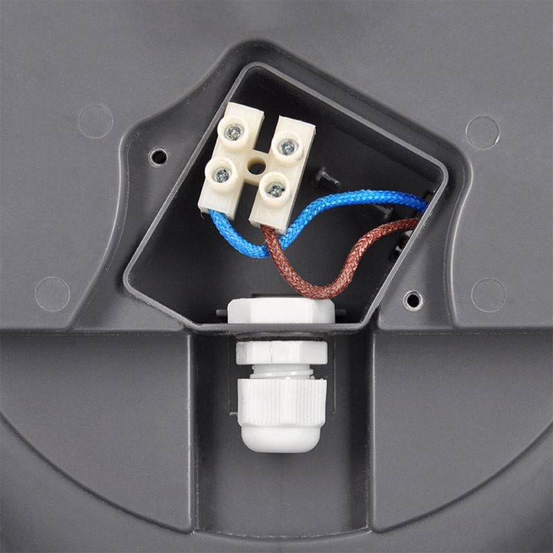 Solight LED venkovní osvětlení se senzorem Siena, šedé, 20W, 1500lm, 4000K, IP54, 23cm