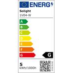 Solight LED vianočná reťaz, 300 LED diód, 30 m, 5 m vedenie, IP44, biela