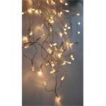 Solight LED vianočný prívesok, rampúchy, 120 LED, 3 m x 0,7 m, 6 m vedenie, vonkajšie, teplé biele svetlo, pamäť, časovač