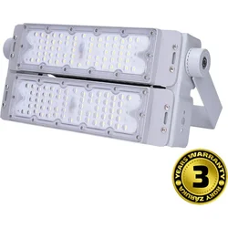 Solight LED vonkajší reflektor Pro+2, 100W, 13000lm, 5000K, IP65, sivý
