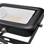 Solight LED vonkajší reflektor PRO s vysokým stojanom, 50W, 4600lm, kábel so zástrčkou, AC 230V