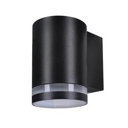 Solight LED vonkajšie nástenné svietidlo Potenza, 1x GU10, čierne