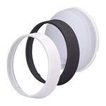 Solight LED vonkajšie osvetlenie so senzorom a nastaviteľnou CCT, 18W, 1350lm, 22cm, 2v1 - biely a čierny kryt