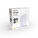 Solight LED vonkajšie osvetlenie štvorcové, 20W, 1500lm, 4000K, IP54, 19cm