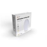 Solight LED vonkajšie osvetlenie, zapustené, kruhové, IP54, 15W, 1150lm, 4000K, 22cm