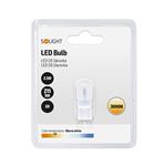Solight LED žárovka G9, 2,5W, 3000K, 215lm