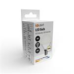 Solight LED žiarovka, miniglobe, 6W, E14, 4000K, 510lm, biela