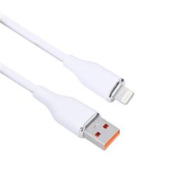 Solight lightning kábel, konektor USB 2.0 A - konektor Lightning, silikónový, 1 m