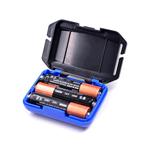 Solight predná LED COB baterka, 3W, modrá
