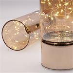 Solight sada dvou vĂˇnoÄŤnĂ­ch LED svÄ›tĂ©lek, 15/20cm, 30x LED, AA baterie