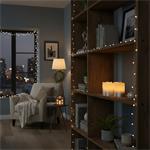 Solight sada LED svĂ­ÄŤek s ÄŤasovaÄŤem, 4x svĂ­ÄŤka, 6,5cm, stĹ™Ă­brnĂˇ barva, 4xCR2032 souÄŤĂˇstĂ­