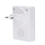 Solight smart WiFi detektor pohybu/gong, magnetický dverový senzor, napájanie zo zásuvky, biely
