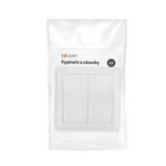 Solight switch Slim No. 5 serial - luster, biely