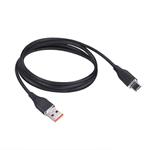 Solight USB-C kabel, USB 2.0 A konektor - USB-C 3.1 konektor, silikon, 1m