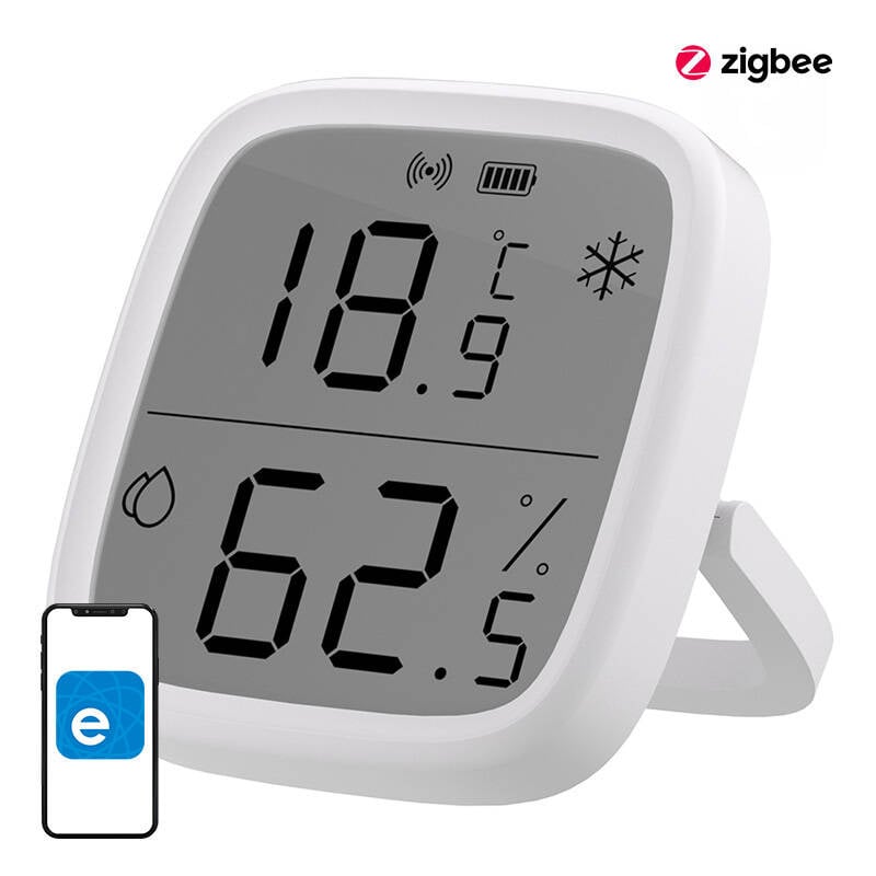 SONOFF Chytrý senzor teploty a vlhkosti ZigBee LCD SNZB-02D